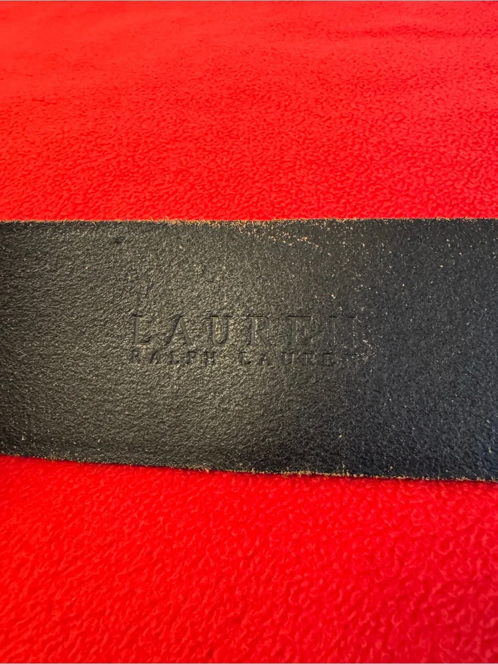 Ralph Lauren Brass Horsebit Double Strap Equestrian Wide Leather Belt XL Black